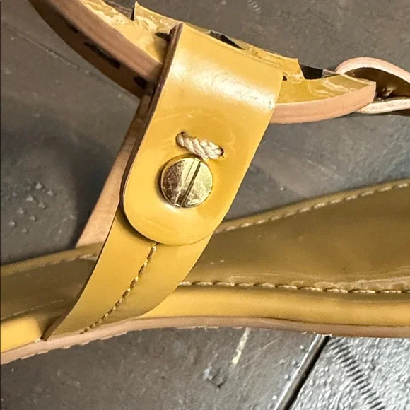 Tory Burch Yellow Sandals - Picture 10 of 15